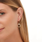 MICHAEL M Earrings Pavé Mini Signature MM Tetra Earring