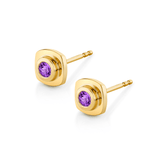 MICHAEL M Earrings Signature Birthstone Studs