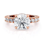 MICHAEL M Engagement Rings 18K Rose Gold / 4 / 1 Meksian R906 R906-1