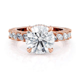 MICHAEL M Engagement Rings 18K Rose Gold / 4 / 1 Meksian R906 R906-1