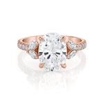 MICHAEL M Engagement Rings 18K Rose Gold / 4 / 1 Montage R844 R844-1