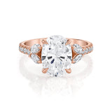 MICHAEL M Engagement Rings 18K Rose Gold / 4 / 1 Montage R844 R844-1