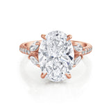 MICHAEL M Engagement Rings 18K Rose Gold / 4 Montage R844-5-OV R844-5-OV