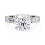 MICHAEL M Engagement Rings 18K White Gold / 4 / 1 Meksian R906 R906-1