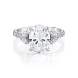 MICHAEL M Engagement Rings 18K White Gold / 4 / 1 Montage R844 R844-1