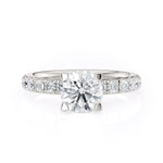 MICHAEL M Engagement Rings 18K White Gold Europa R371-1 R371-1WG