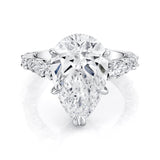 MICHAEL M Engagement Rings 18K White Gold Icons R758-7