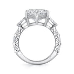 MICHAEL M Engagement Rings 18K White Gold Icons R758-7