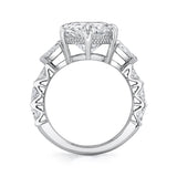 MICHAEL M Engagement Rings 18K White Gold Icons R758-7