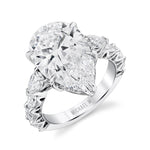 MICHAEL M Engagement Rings 18K White Gold Icons R758-7
