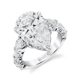 MICHAEL M Engagement Rings 18K White Gold Icons R758-7