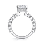 MICHAEL M Engagement Rings 18K White Gold Icons R824-4 R824-4