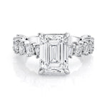 MICHAEL M Engagement Rings 18K White Gold Icons R825-3 R825-3