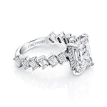 MICHAEL M Engagement Rings 18K White Gold Icons R825-3 R825-3