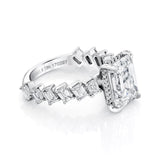 MICHAEL M Engagement Rings 18K White Gold Icons R825-3 R825-3