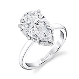 MICHAEL M Engagement Rings 18K White Gold Icons R839-4 R839-4PR