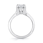 MICHAEL M Engagement Rings 18K White Gold Icons R840-2