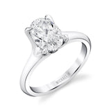MICHAEL M Engagement Rings 18K White Gold Icons R840-2