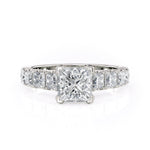 MICHAEL M Engagement Rings 18K White Gold Strada R530-1