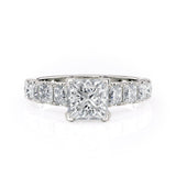 MICHAEL M Engagement Rings 18K White Gold Strada R530-1