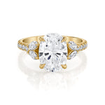 MICHAEL M Engagement Rings 18K Yellow Gold / 4 / 1 Montage R844 R844-1