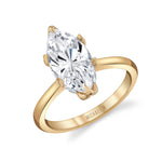 MICHAEL M Engagement Rings 18K Yellow Gold / 4 / 1 Tulip R850 R850-1