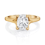 MICHAEL M Engagement Rings 18K Yellow Gold / 4 Monarch R840-2 R840-2