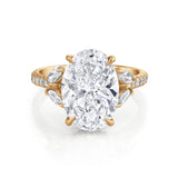 MICHAEL M Engagement Rings 18K Yellow Gold / 4 Montage R844-5-OV R844-5-OV