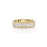 MICHAEL M Engagement Rings 18K Yellow Gold / 4 Wedding Band MB124-H MB124-H