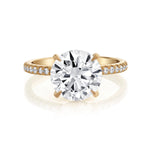 MICHAEL M Engagement Rings 18K Yellow Gold Icons R706-3
