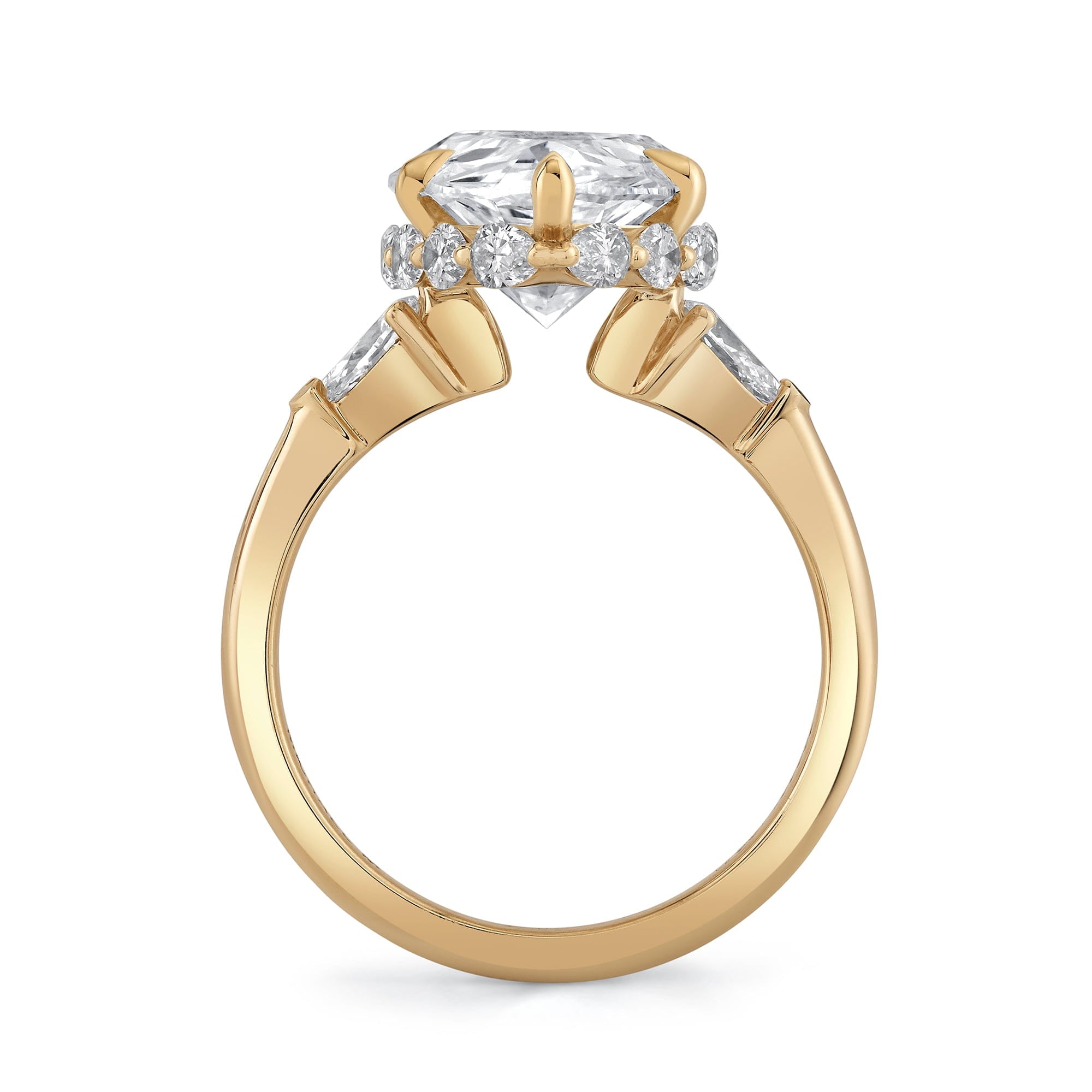 MICHAEL M Engagement Rings 18K Yellow Gold Icons R841-6 R841-6