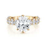 MICHAEL M Engagement Rings 18K Yellow Gold Icons R842-4