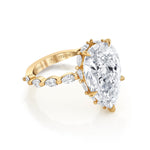MICHAEL M Engagement Rings 18K Yellow Gold Icons R845-8