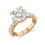 MICHAEL M Engagement Rings 18K Yellow Gold Icons R906-5 R906-5