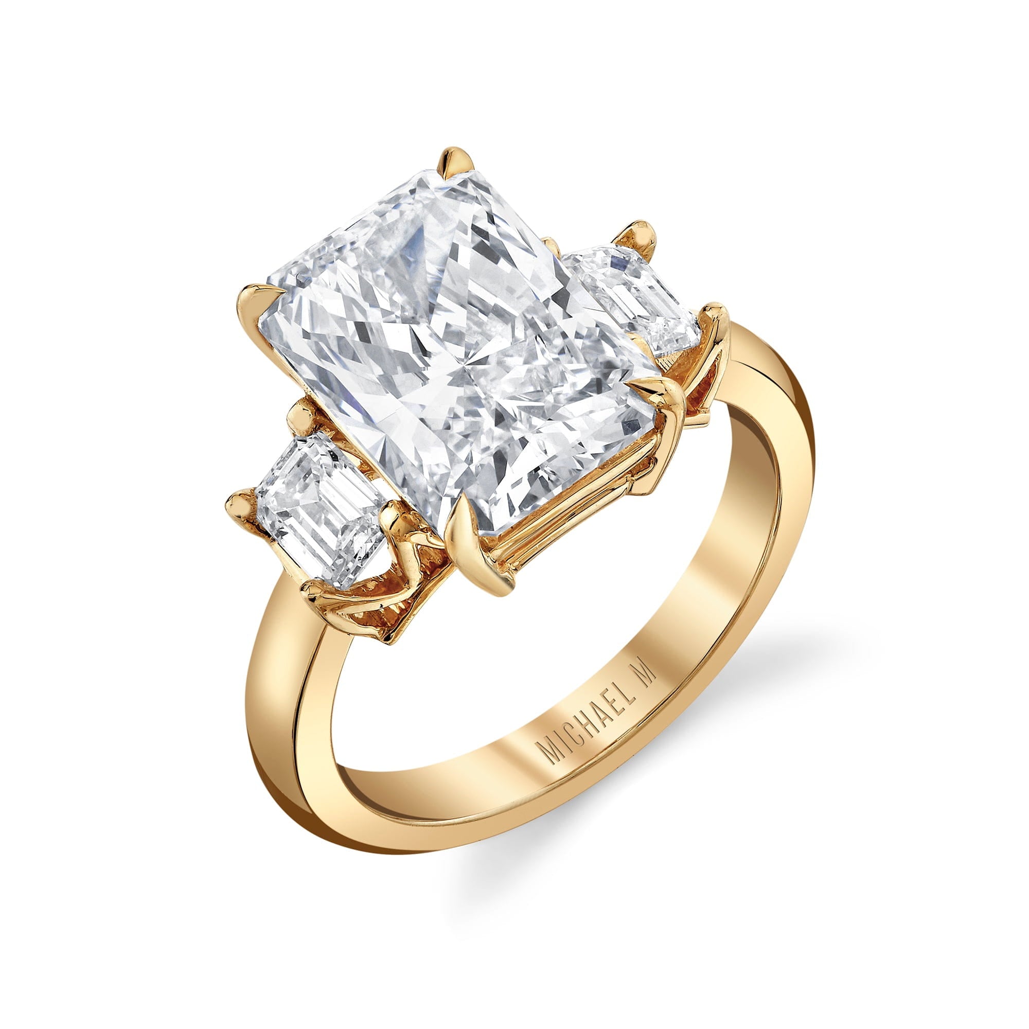 MICHAEL M Engagement Rings 18K Yellow Gold Icons R907-5 R907-5