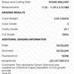 MICHAEL M Engagement Rings 18K Yellow Gold Meksian Round Hidden Halo ICR906-5RD