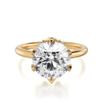 MICHAEL M Engagement Rings Bouquet R850 Round