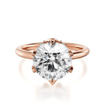 MICHAEL M Engagement Rings Bouquet R850 Round