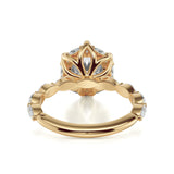 MICHAEL M Engagement Rings Bouquet R856 Round