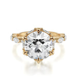 MICHAEL M Engagement Rings Bouquet R856 Round