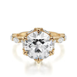 MICHAEL M Engagement Rings Bouquet R856 Round