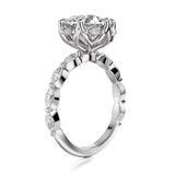 MICHAEL M Engagement Rings Bouquet R856 Round