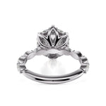 MICHAEL M Engagement Rings Bouquet R856 Round