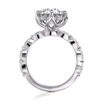 MICHAEL M Engagement Rings Bouquet R856 Round
