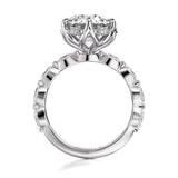 MICHAEL M Engagement Rings Bouquet R856 Round
