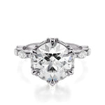 MICHAEL M Engagement Rings Bouquet R856 Round