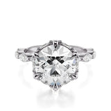 MICHAEL M Engagement Rings Bouquet R856 Round