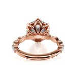MICHAEL M Engagement Rings Bouquet R856 Round