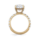 MICHAEL M Engagement Rings Crown R731-3 Round