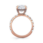 MICHAEL M Engagement Rings Crown R731-3 Round